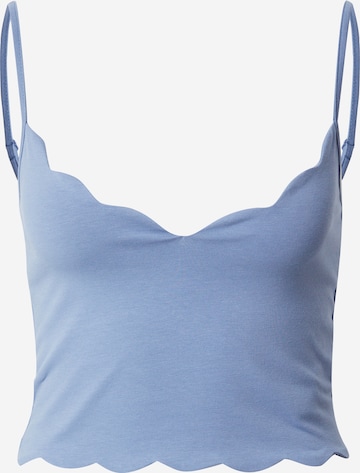 ABOUT YOU Top 'Auguste' in Blue: front