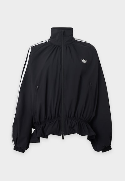 ADIDAS ORIGINALS Starpsezonu jaka pieejams XS, krāsa - melns / balts, Preces skats