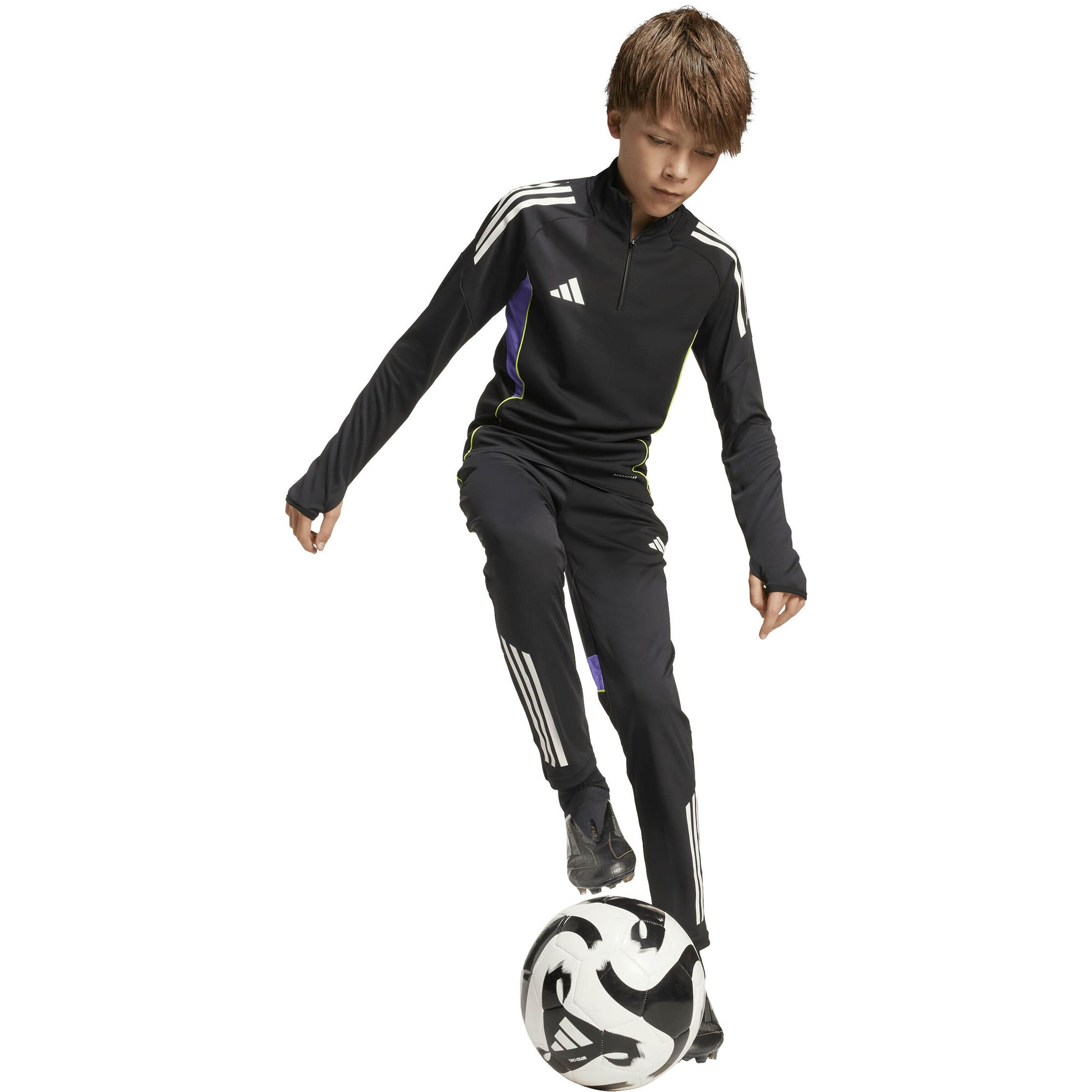 ADIDAS PERFORMANCE Athletic Sweatshirt in Black