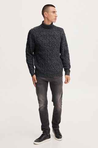 Casual Friday Rollkragenpullover 'Karl' in Grau