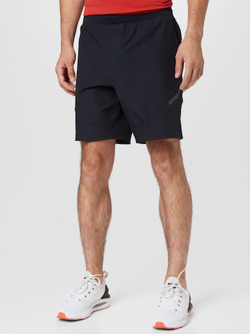 UNDER ARMOUR Regular Sports trousers 'Unstoppable' in Black: front