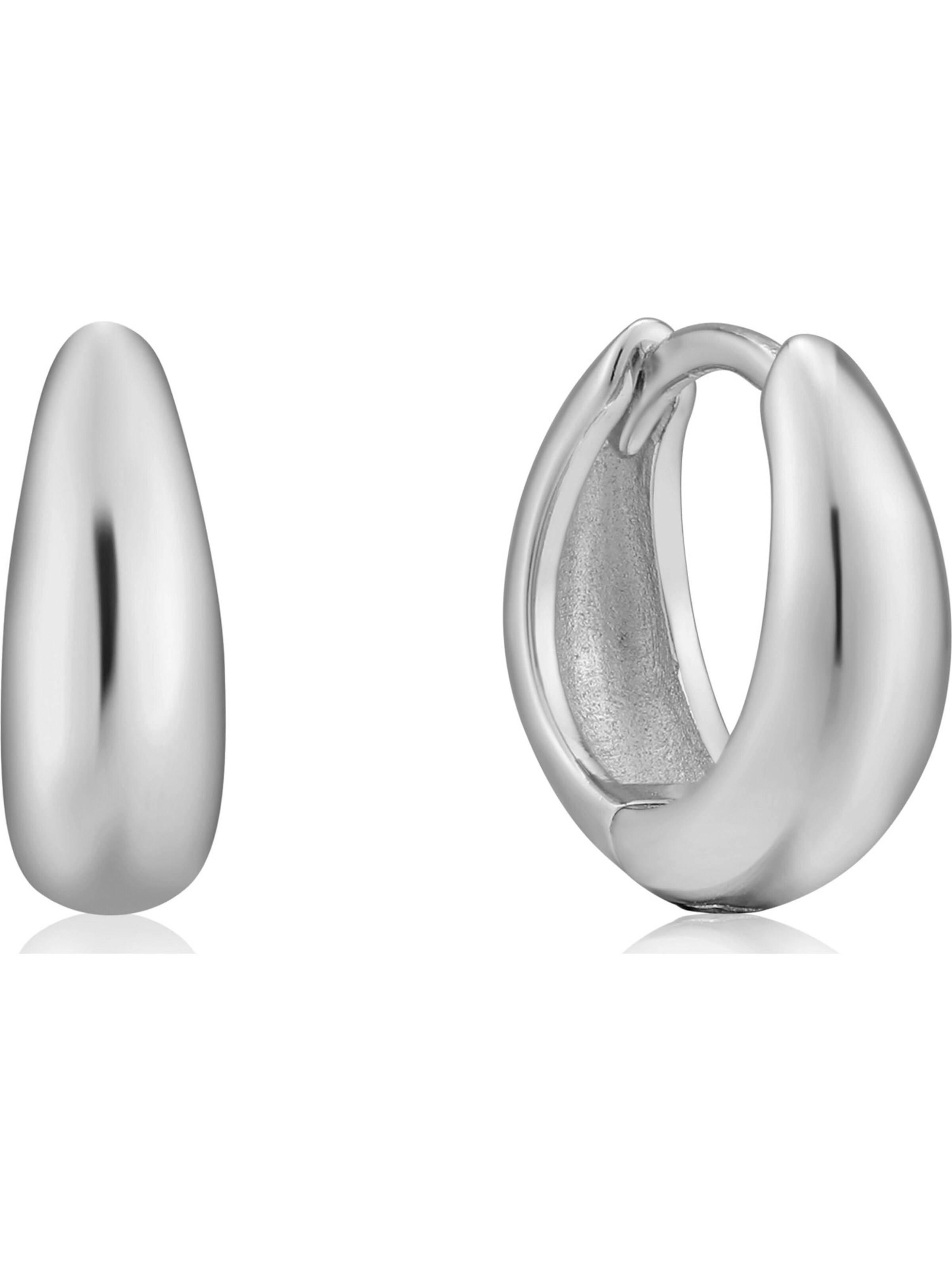 ANIA HAIE Creole in Silber: Vorderseite