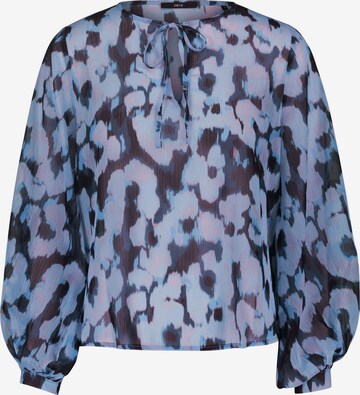 zero Blouse in Blauw: voorkant