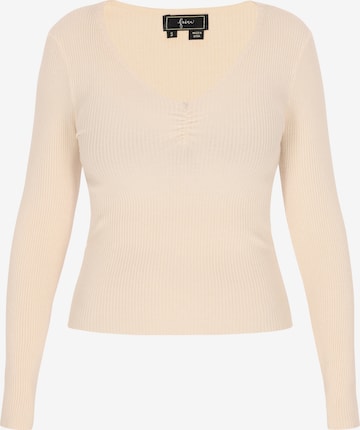 smėlio faina Megztinis 'Comfortable': priekis