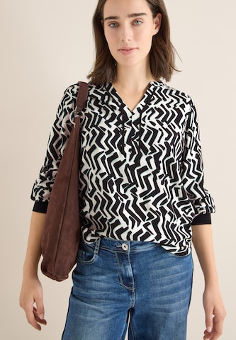 CECIL Blouse in Black: front