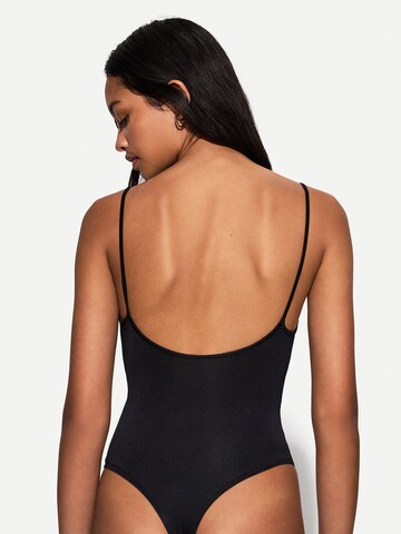 Shirtbody Bershka en noir