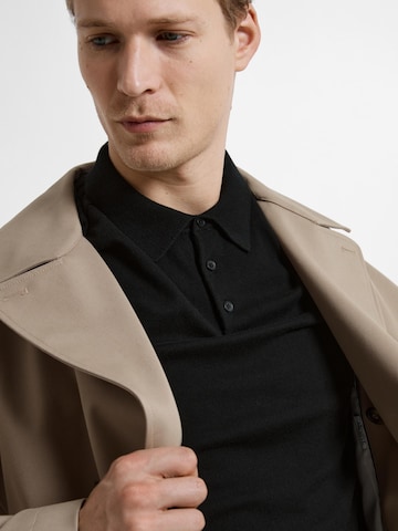 SELECTED HOMME Sweter 'BERG' w kolorze czarny
