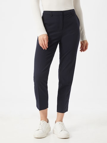 Regular Pantaloni cu dungă de la Dorothy Perkins pe albastru: față