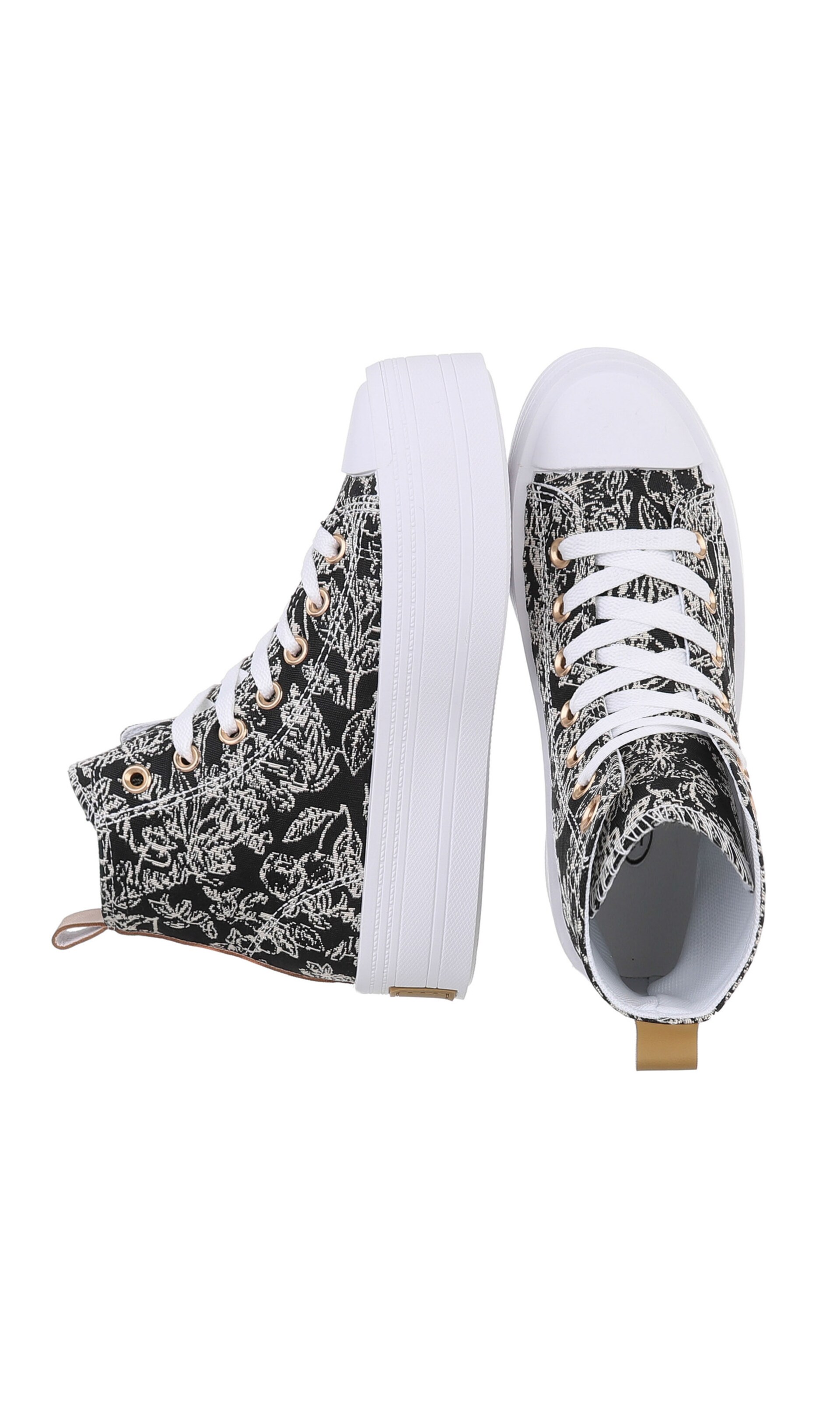 Ital-Design Sneaker in Schwarz