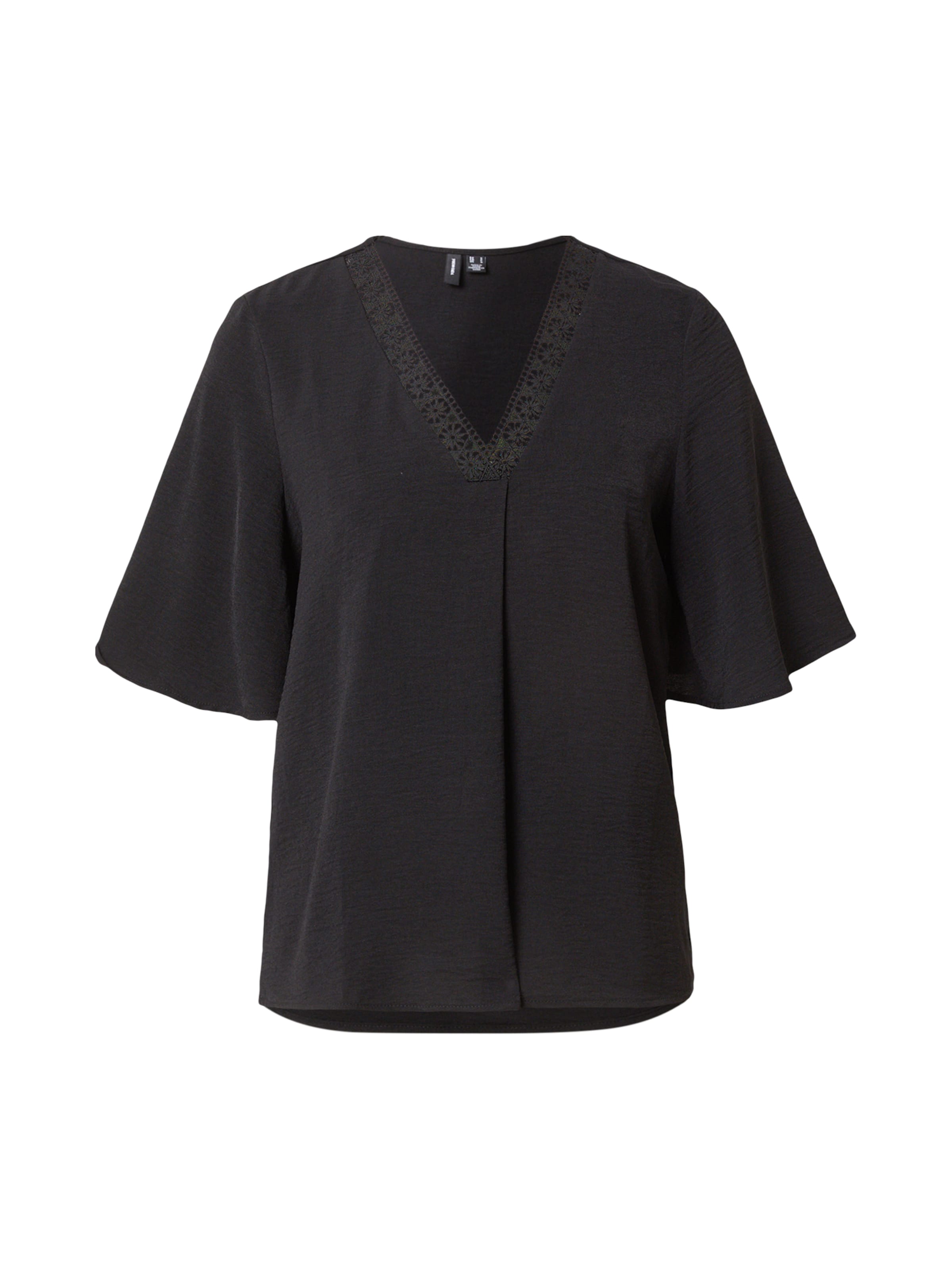 VERO MODA - Blusa 'VMAlva' en negro: frente