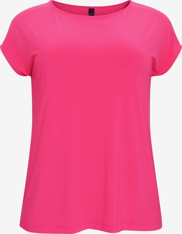 Yoek Shirt in Roze: voorkant