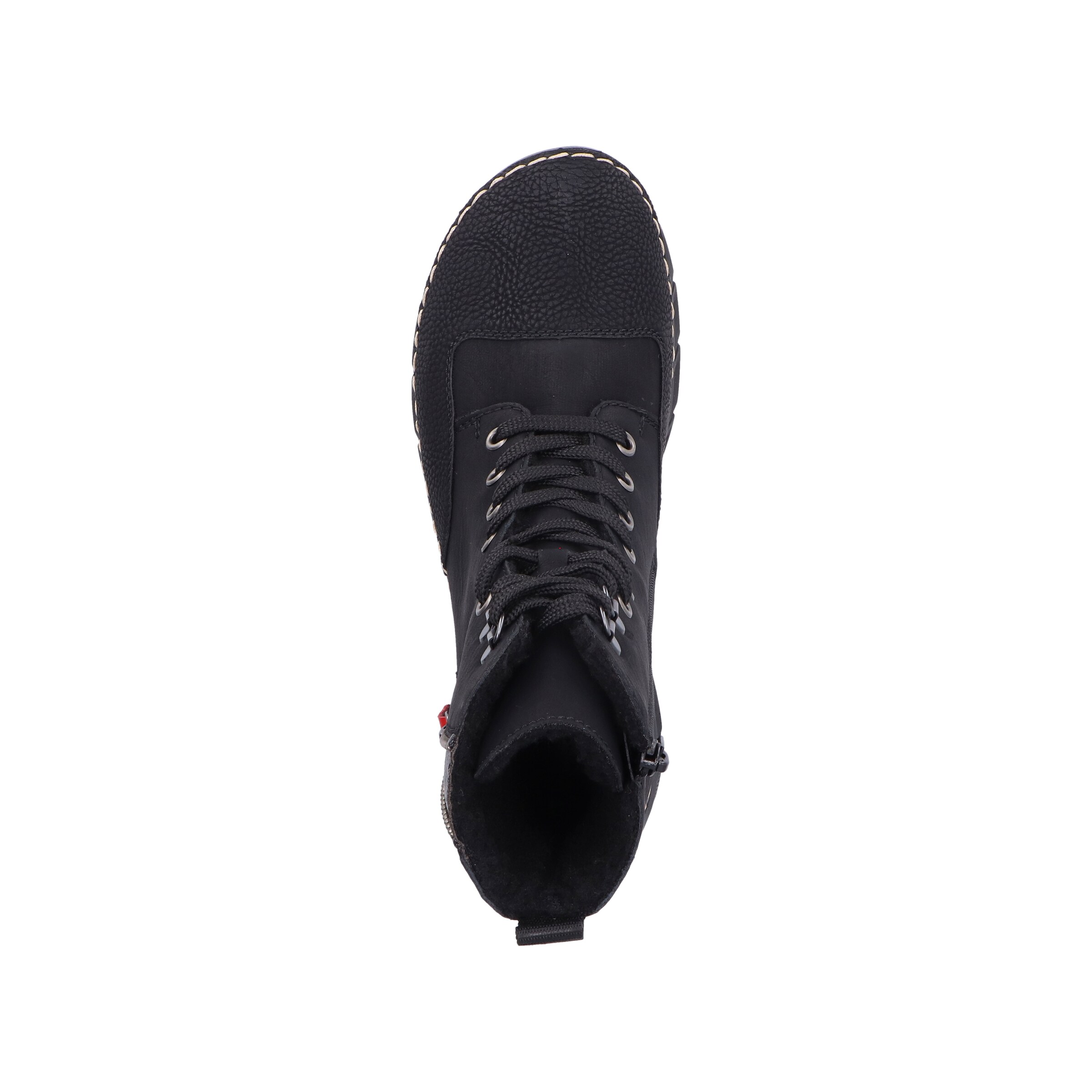 Bottines à lacets Rieker en noir