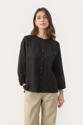 Part Two Blouse in Black: front