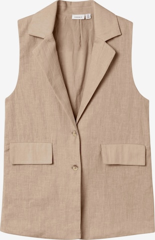 NAME IT Weste in Beige: Vorderseite