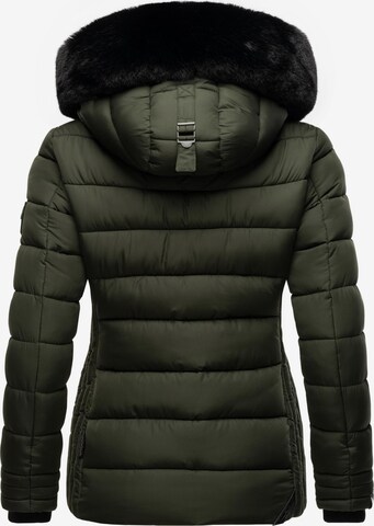 MARIKOO Winter Jacket 'Qesraa' in Green