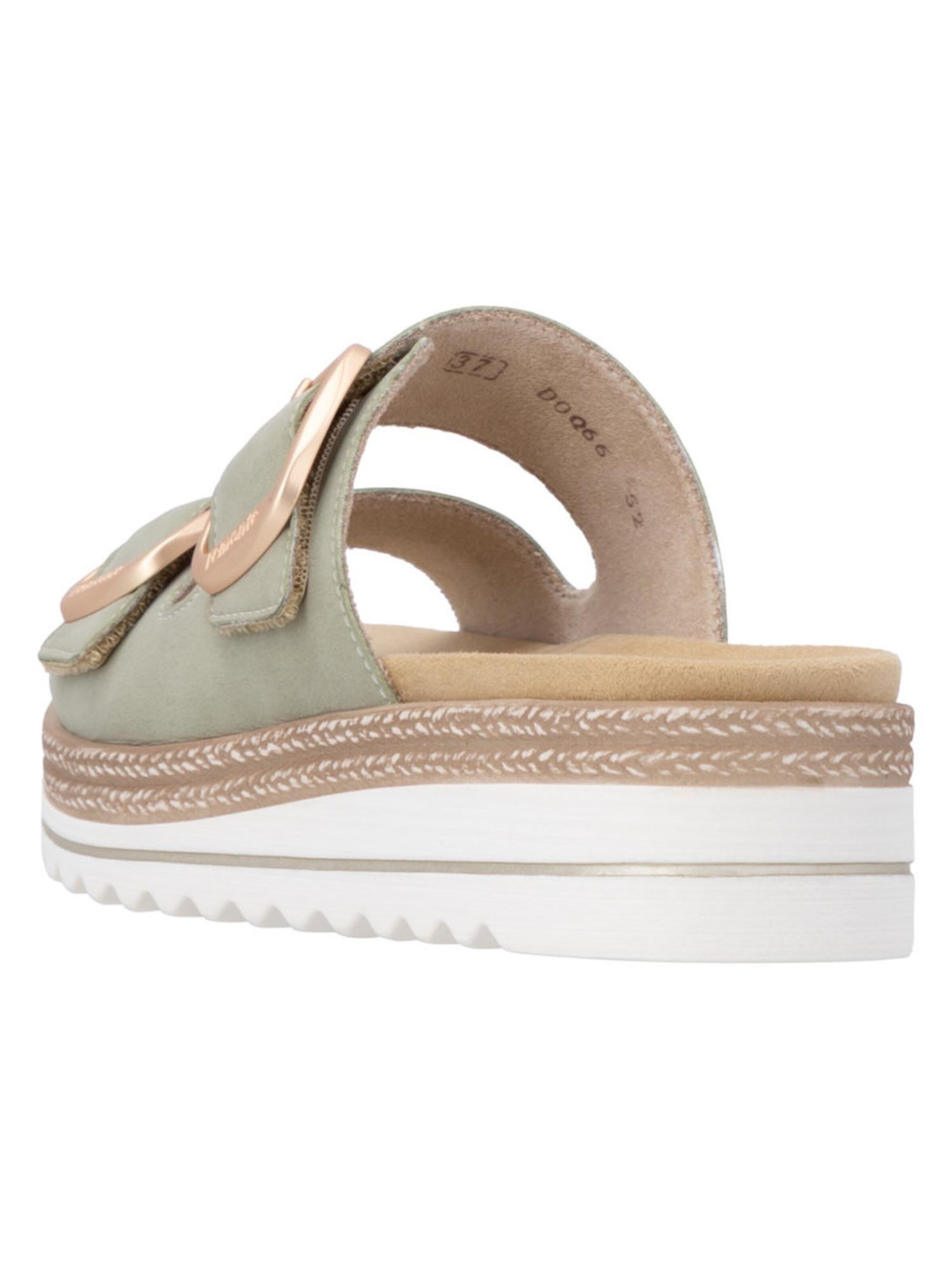REMONTE Mules 'Basic' in Green