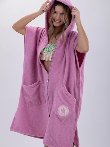 Pacifique Sud Athletic Robe 'Surf Rosa' in Pink