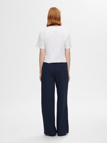 SELECTED FEMME Loose fit Pants 'TINNI' in Blue