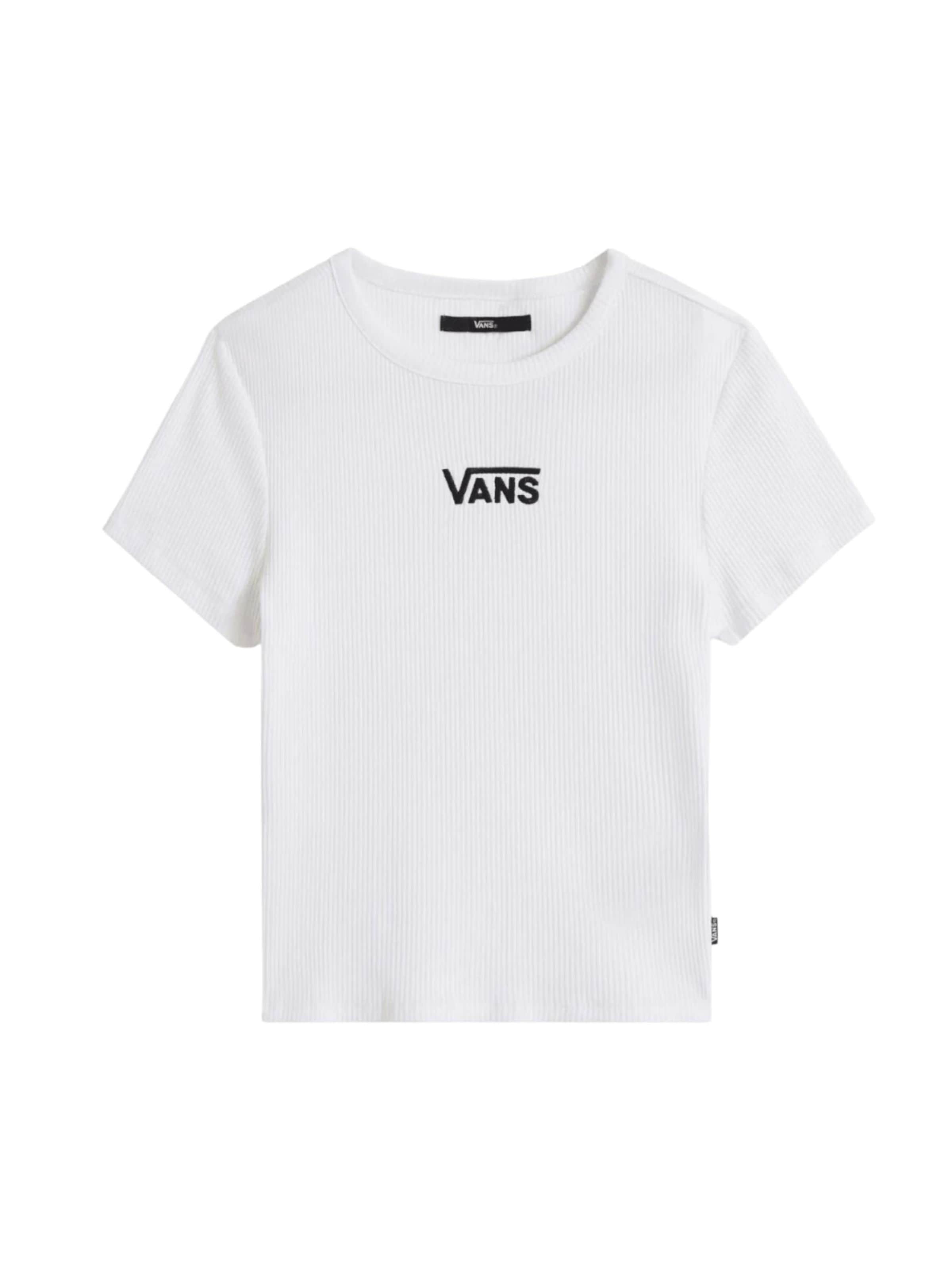VANS Shirt 'VANS CAMERON TEE T-SHIRT' in Wit: voorkant