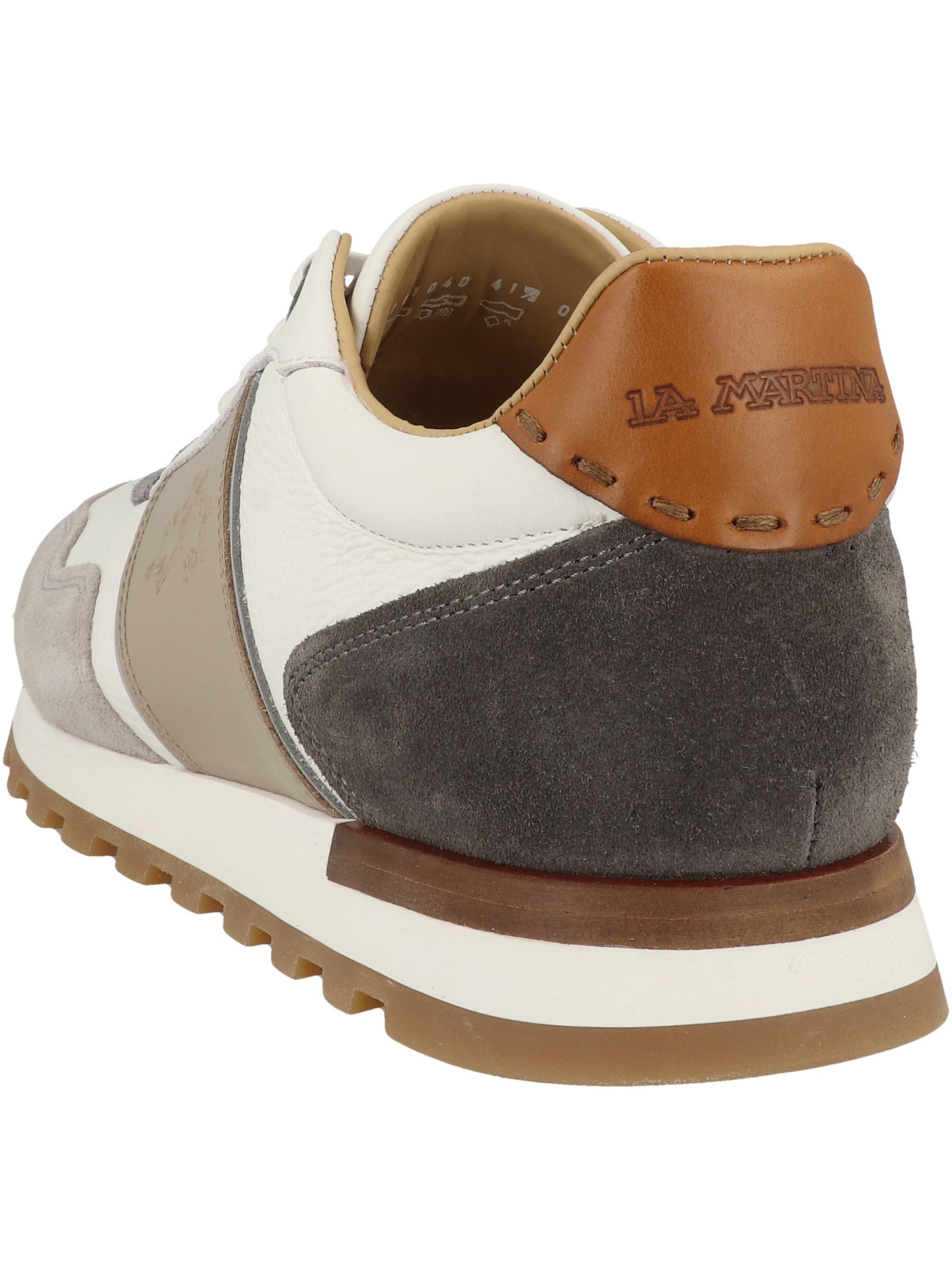 Baskets basses ' LFM261 ' La Martina en gris