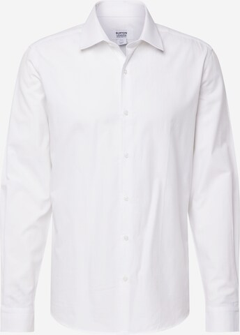 BURTON MENSWEAR LONDON - Ajuste estrecho Camisa en blanco: frente