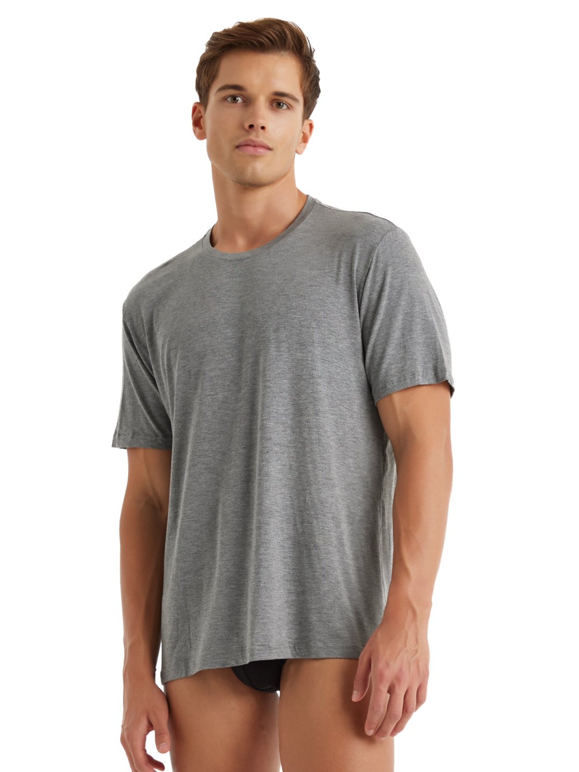 Maillot de corps Blackspade en gris : devant
