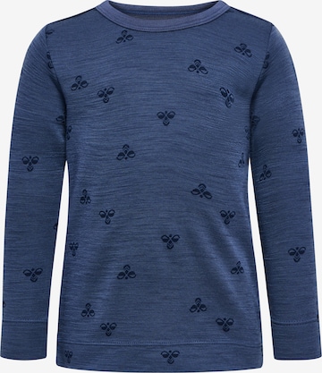 Hummel Shirt in Blauw: voorkant