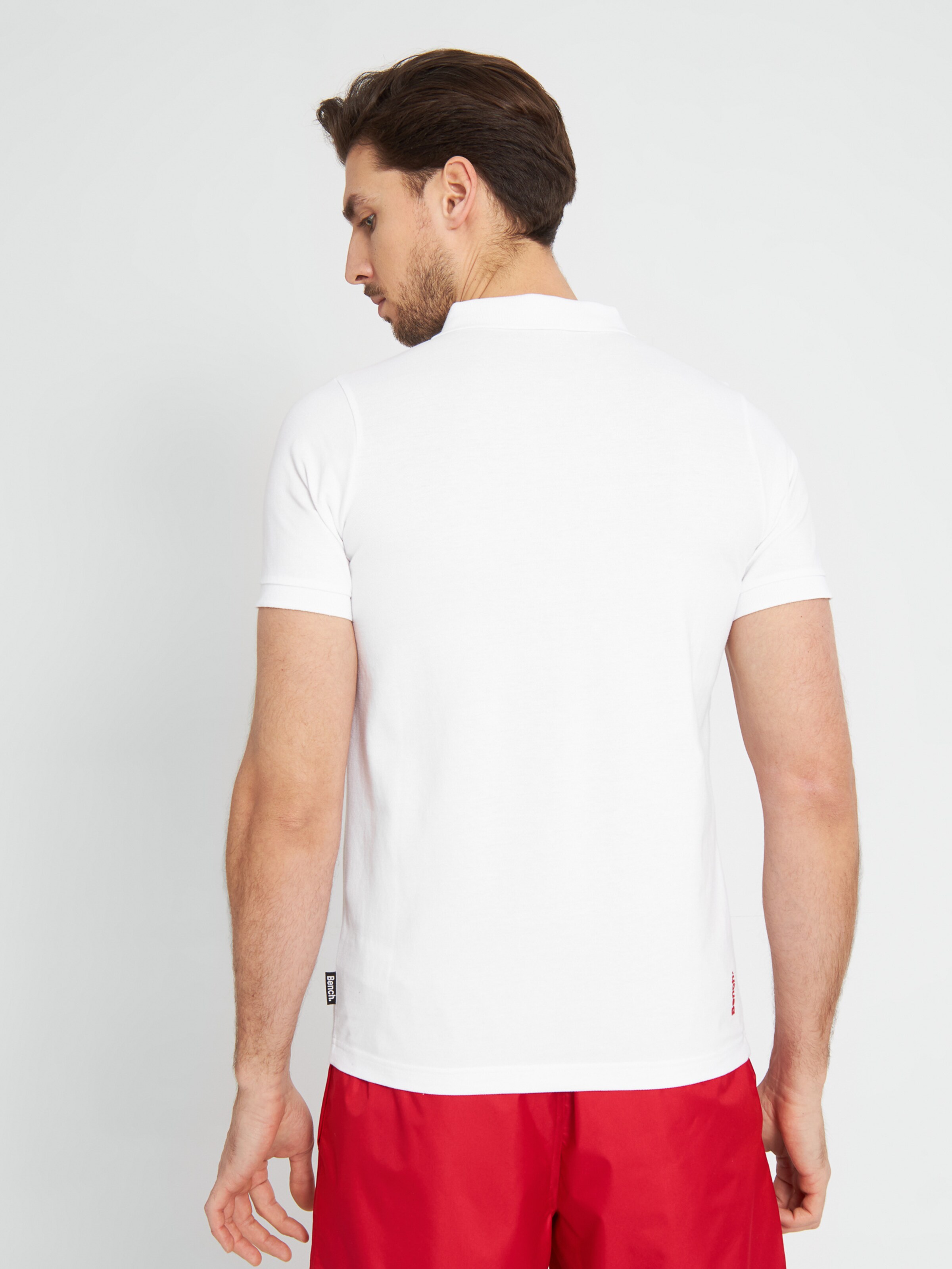 Männer Shirts BENCH Polo Shirt 'Cometer' in Weiß - AR04557 Männer Shirts BENCH Polo Shirt 'Cometer' in Weiß - AR04557