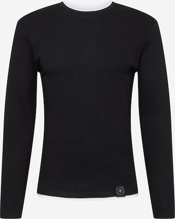 Key Largo Shirt 'SARASOTA' in Black: front