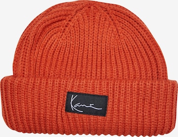 Bonnet Karl Kani en orange : devant