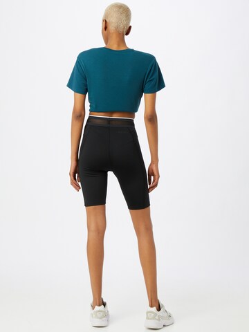 ADIDAS PERFORMANCE Skinny Sporthose in Schwarz