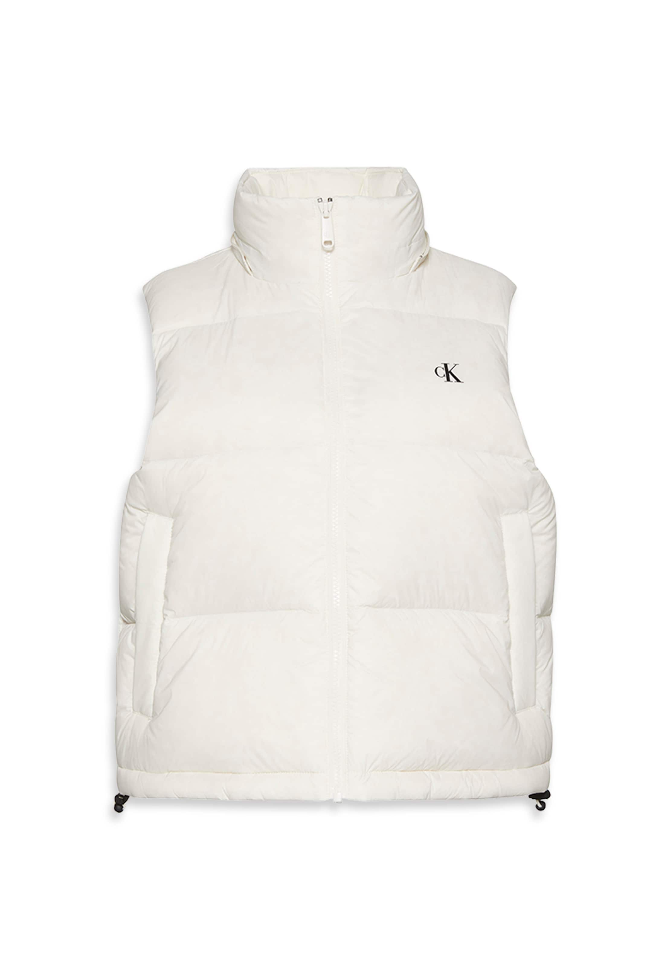 Calvin Klein Jeans Vest 'ESSENTIAL' i sort / hvid, Produktvisning