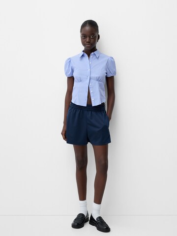 Bershka Blúz - kék