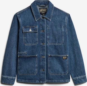 Superdry Between-Season Jacket 'Chore ' in Blue: front