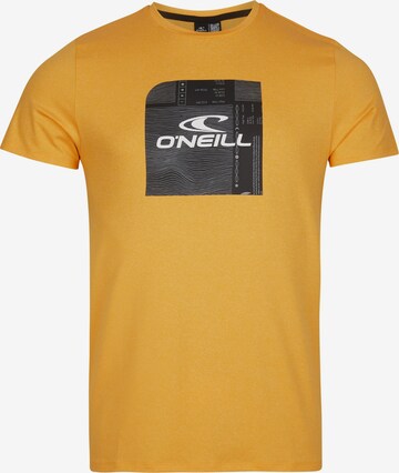 O'NEILL - Camisa funcionais 'Cube' em amarelo: frente