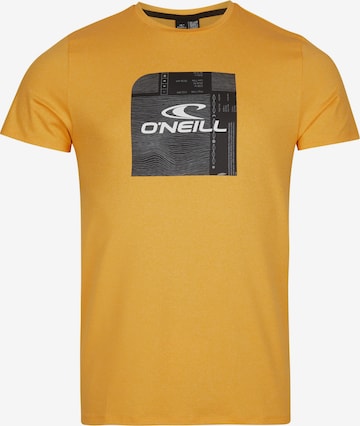 T-Shirt fonctionnel 'Cube' O'NEILL en jaune : devant