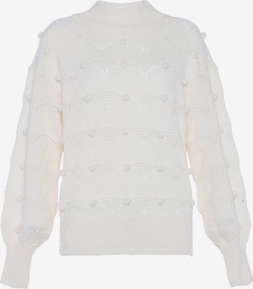 faina Trui in Wit: voorkant