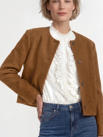 Rich & Royal Between-season jacket in Brown: front