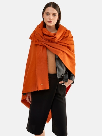 NALì Schal 'Adina' in Orange: Vorderseite
