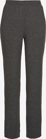 Pantalon de pyjama LASCANA en gris : devant