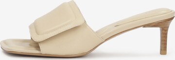 Kazar Studio Pantolette i beige: framsida