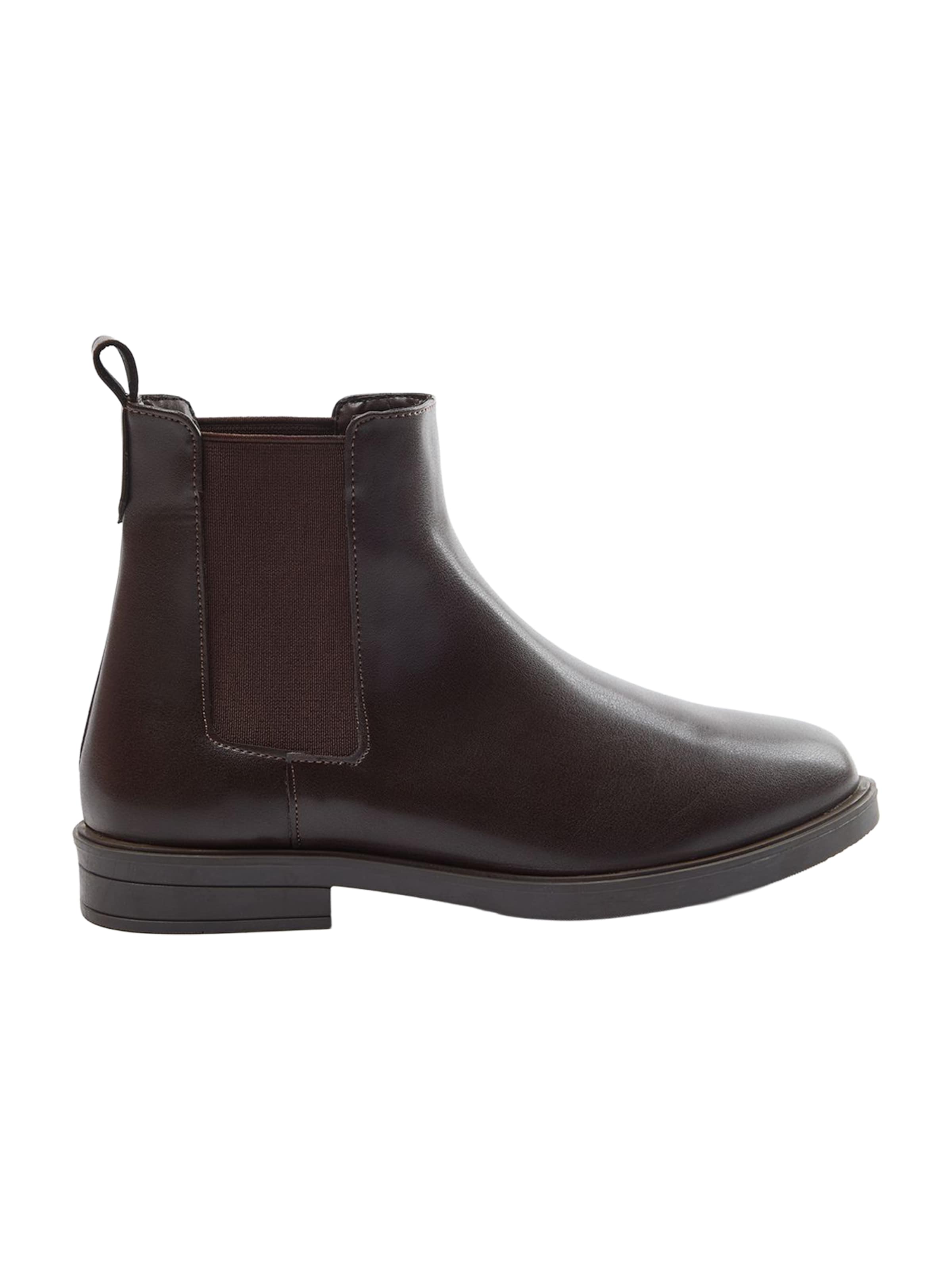 Trendyol Chelsea Boots en brun foncé, Vue avec produit