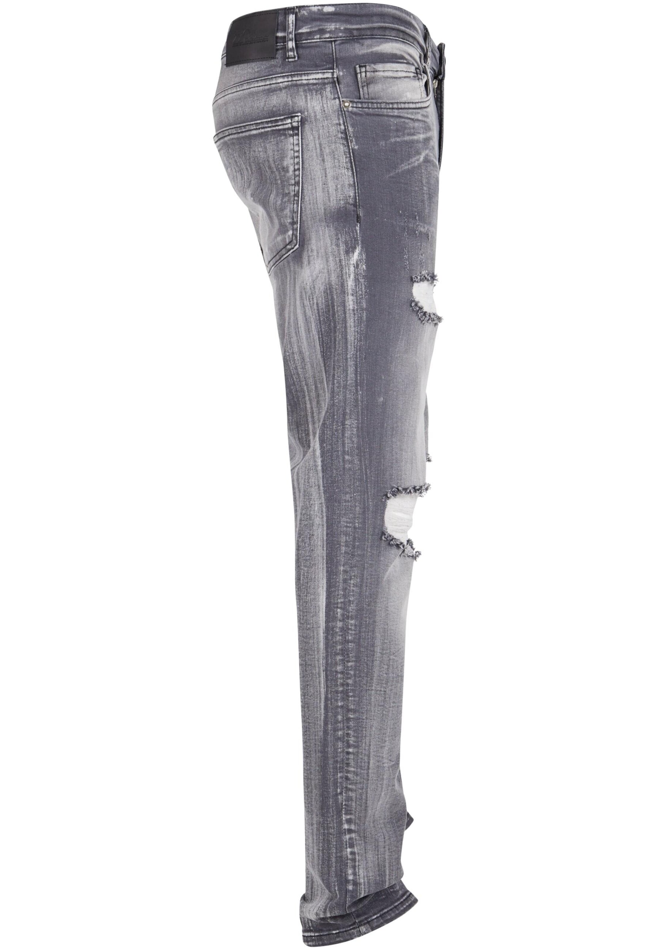 2Y Premium Regular Jeans in Grey