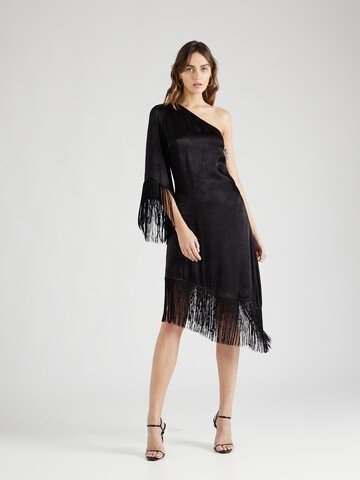 FRNCH PARIS Cocktail Dress 'ELENA' in Black: front