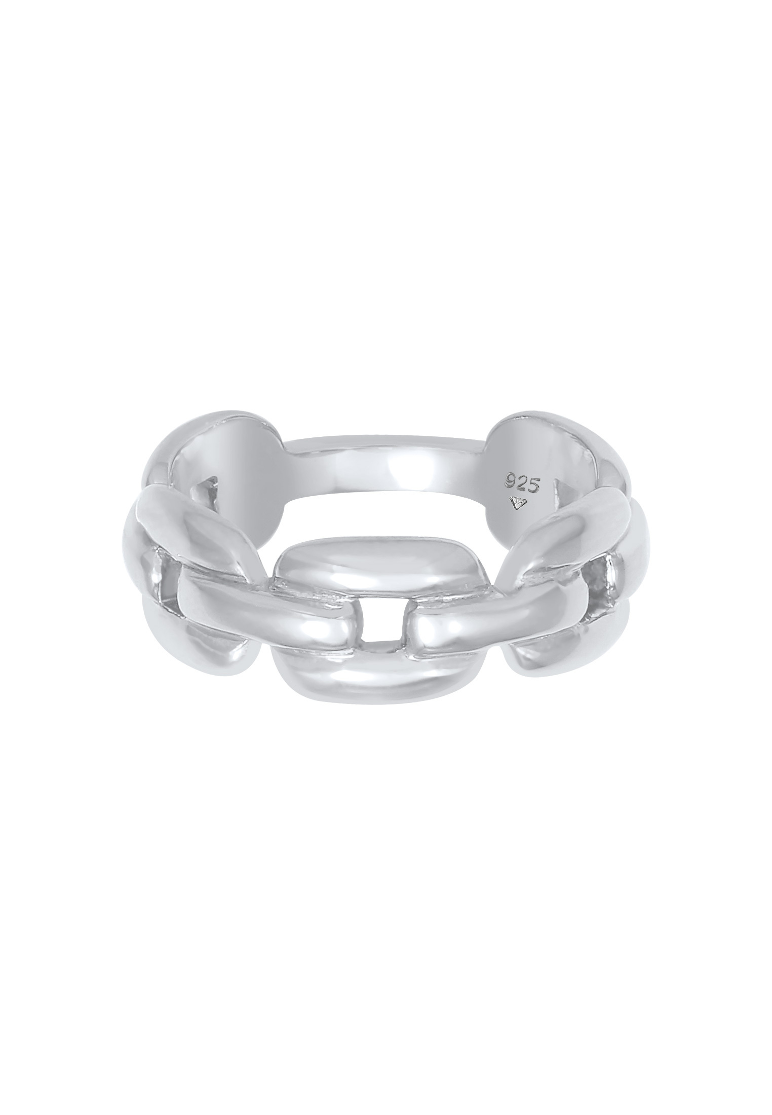 ELLI Ring Knoten, Twisted in Silber 