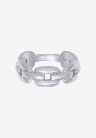 ELLI Ring Knoten, Twisted in Silber