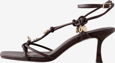 Basutės su dirželiais iš Next, spalva – šokolado spalva, Prekių apžvalga