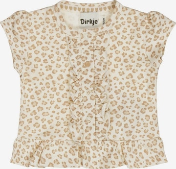 Dirkje Shirt 'dirkje giraf t-shirt' in Wit: voorkant