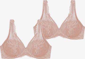 TRIUMPH BH ' Wild Peony Florale ' in Roze: voorkant