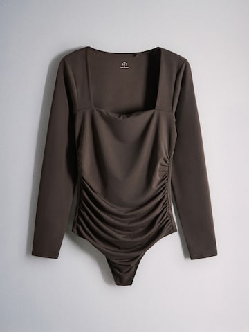 The Set T-shirtbody i brun